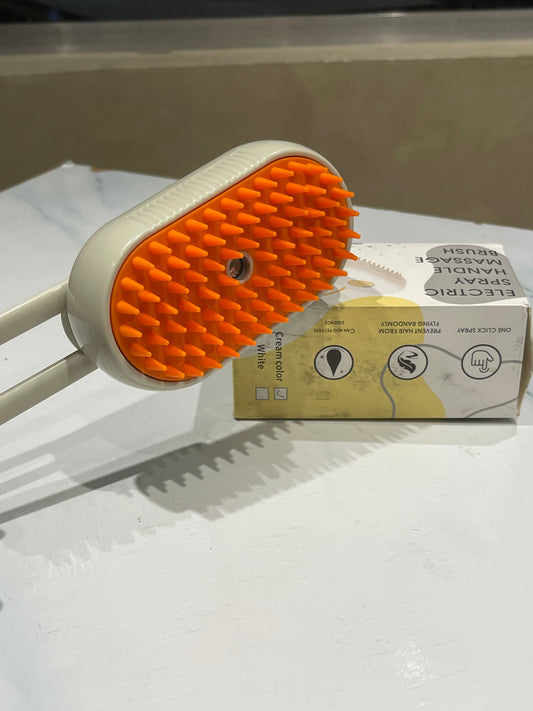 Steam Brush for Pets-فرشاة البخار للحيوانات الأليفة